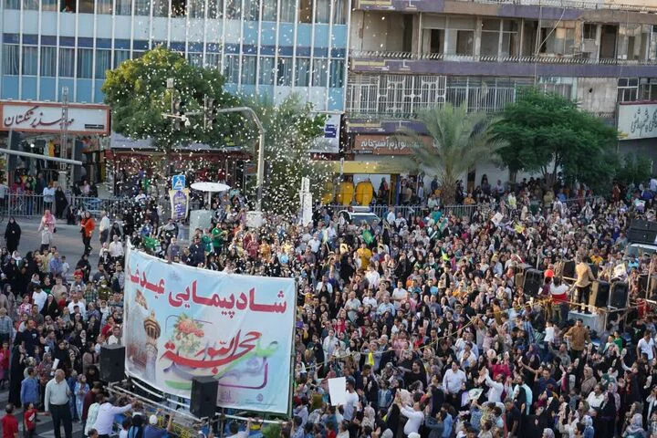 تامین برق پایدار در شادپیمایی غدیر / ارتقا ایمنی سرلوحه فعالیت های شرکت در مسیر شادپیمایی