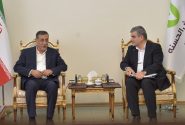 دیدار مدیرعامل بانک قرض‌الحسنه مهر ایران با سرپرست نهاد ریاست جمهوری