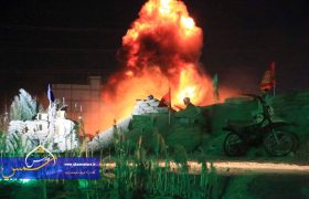 گزارش تصویری | شبیه سازی نبرد چزابه