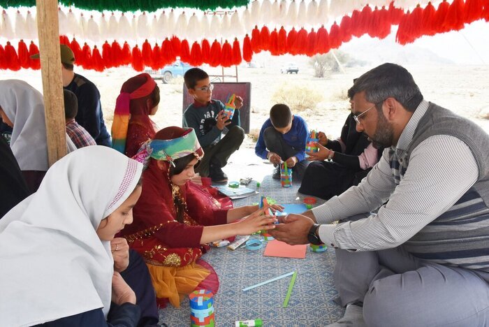 میزبانی سیاه چادرهای فارس از اردوی کتابخوانی