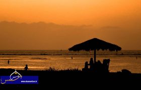 گزارش تصویری | غروب دل انگیز جزیره کیش