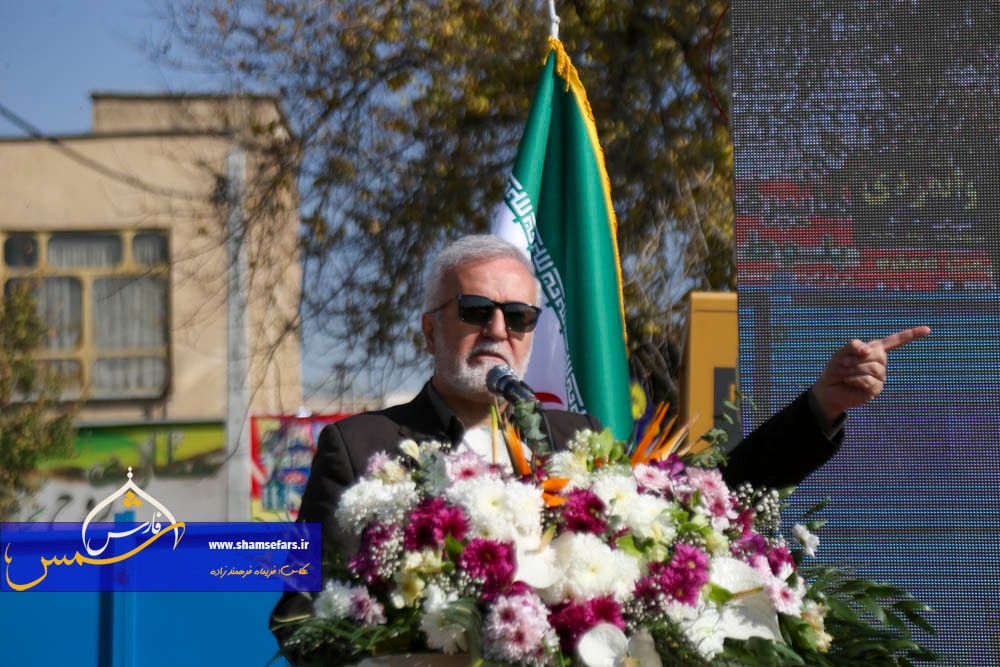 گزارش تصویری| پنجاه و ششمین جهش عمرانی شیراز