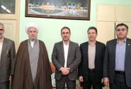 دیدار مدیرعامل شرکت شهرک‌های صنعتی فارس با نماینده معزز ولی‌فقیه در استان فارس