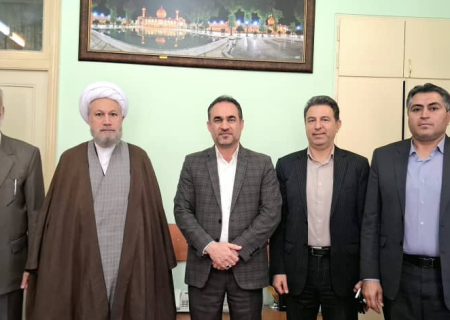 دیدار مدیرعامل شرکت شهرک‌های صنعتی فارس با نماینده معزز ولی‌فقیه در استان فارس