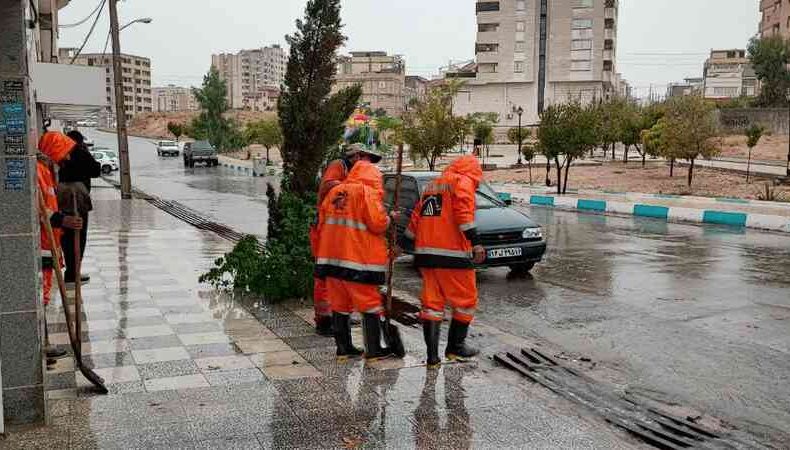 صدرا، در آماده باش کامل روزهای پربارش