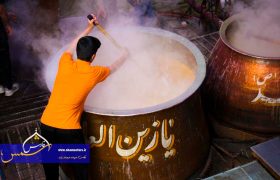 گزارش تصویری | پخت سمنو 50 تُنی در شیراز