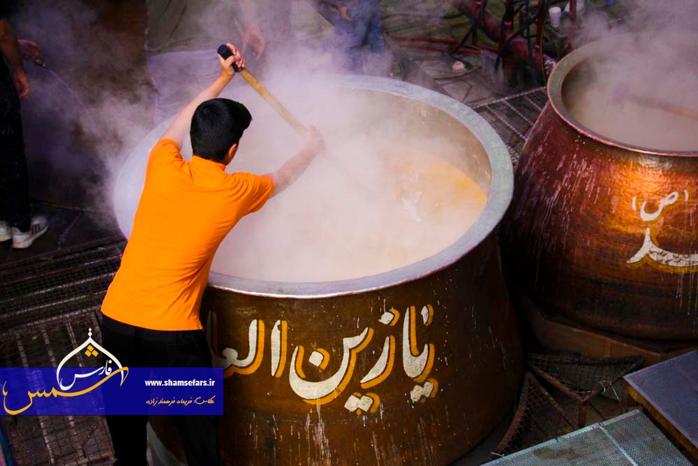 گزارش تصویری | پخت سمنو 50 تُنی در شیراز