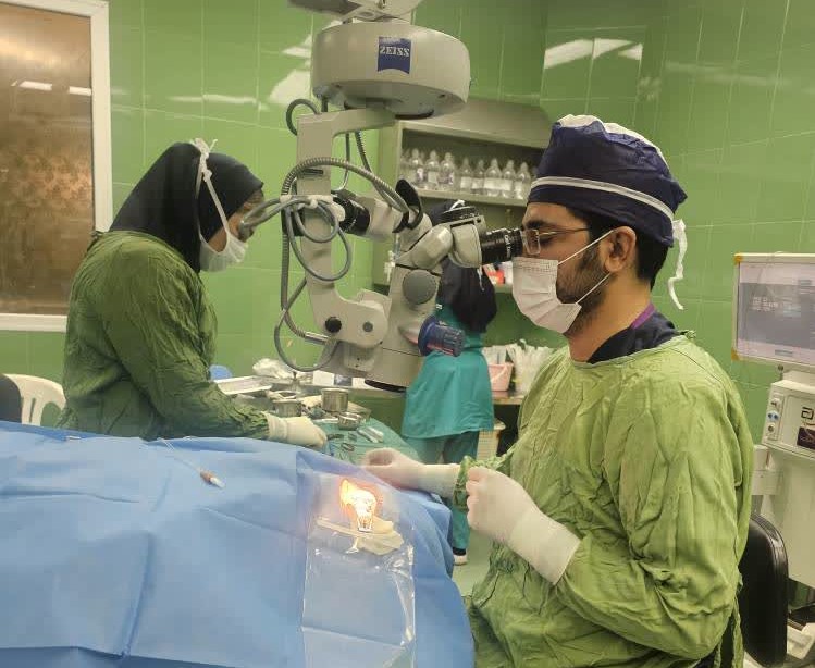 ضربه یکی از شایعترین علل کدورت قرنیه است