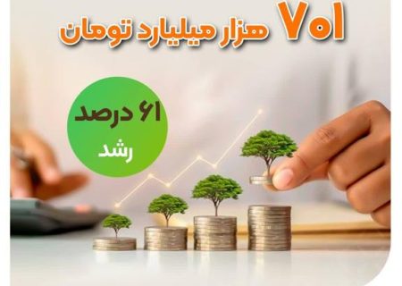 رشد ۶۱ درصدی منابع بانک مهر ایران در سال ۱۴۰۴