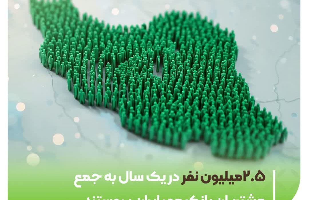 ۲.۵ میلیون نفر در یک سال به جمع مشتریان بانک مهر ایران پیوستند
