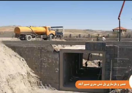 پایان بازسازی پل آسیب‌دیده محور ارژن–شیراز