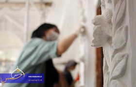 گزارش تصویری | مرمت عمارت باغ ارم