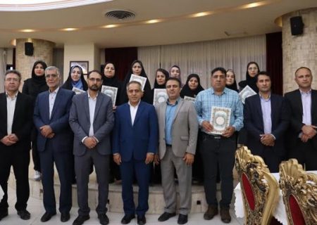 آیین قدردانی از معلمان نمونه ناحیه سه شیراز