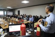 برگزاری دوره اطفای حریق، ویژه کارکنان دانشکده علوم پزشکی لارستان