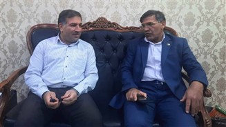 دیدار مدیر مخابرات منطقه فارس با فرماندار شهرستان نورآباد