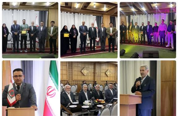 تجلیل از اهداکنندگان خون و سفیران حیات در شیراز