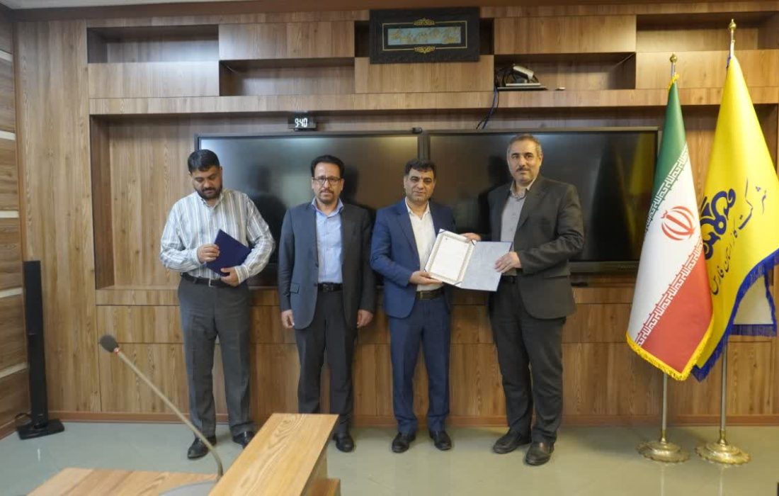 تقدیر معاون بسیج و امور استان‌های سازمان پدافند غیرعامل کشور از مدیرعامل شرکت گاز استان فارس