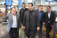بازدید استاندار فارس از بزرگ‌ترین مجموعه تولید لوله‌های کامپوزیتی کشور