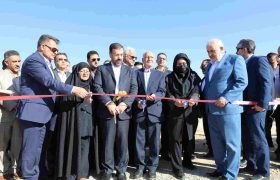 بهره برداری از پست برق ۶۶ کیلوولتی گویم شیراز