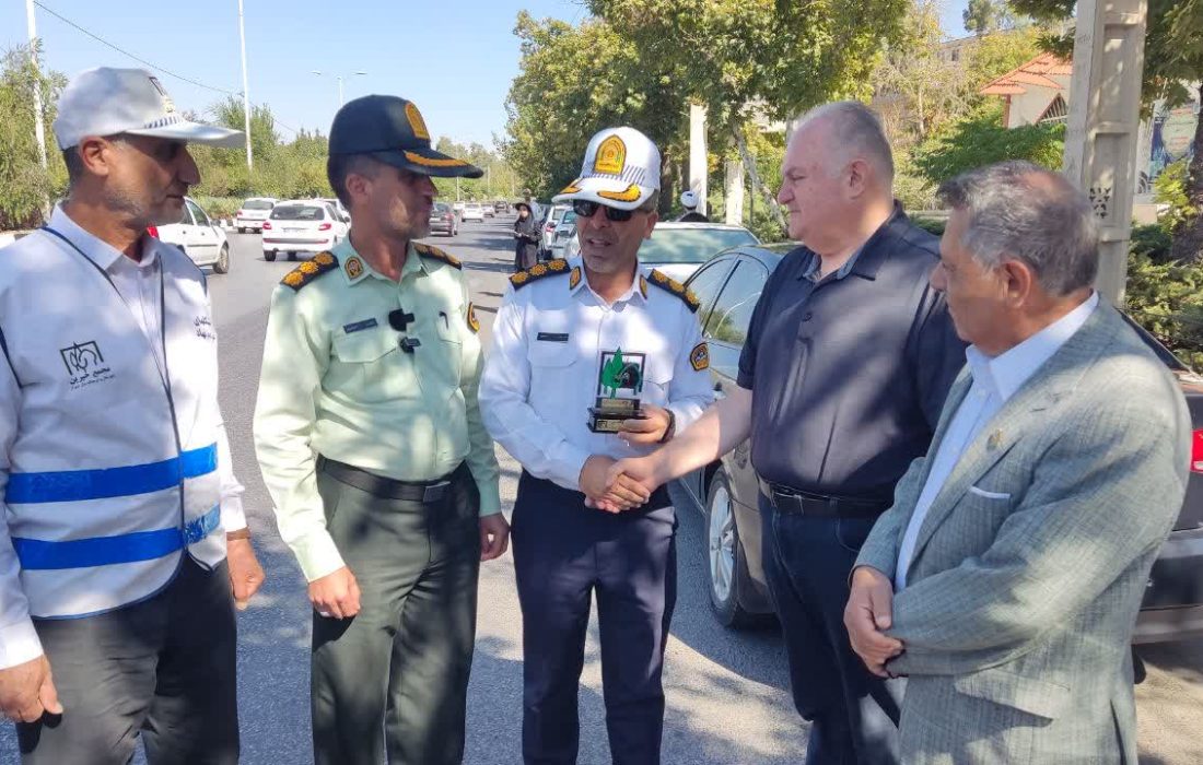 تقدیر از ۱۲۰ راننده با رویکرد سرمایهگذاری بر رفتار ترافیکی